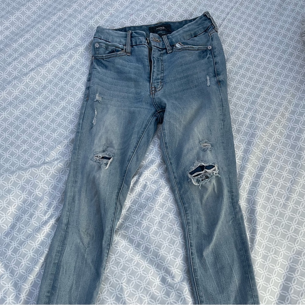 High rise jeans